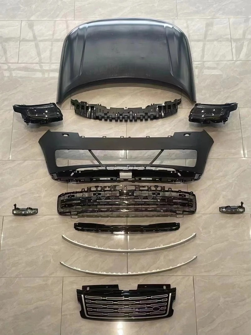 For RR vogue 2013-2017 Upgrade to 2023 Year OE and SV Style Old Upgrade to New Front and Rear Bumper Completely Body Kit